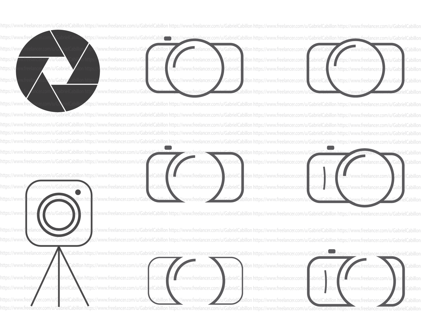 Iconos de fotografía