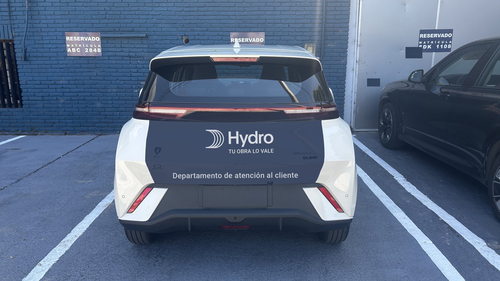 BYD Dolphin Mini - trasera